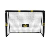 Umbro Football Goal - Metal - Football for All Ages - Easy to Assemble - Black/Yellow