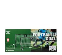 Umbro Football Goals Set of 2 - Includes 4 Ground Hooks - 78 x 56 x 45 cm - Metal - Black
