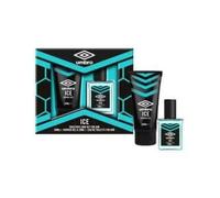 Umbro Ice 2 Piece Gift Set, Ice Shower Gel 60ml & Ice Eau De Toilette Spray 20ml, 80 ml