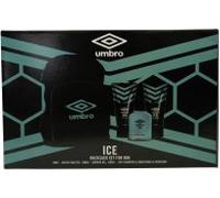Umbro Ice Gift Set 75ml EDT + 150ml Shampoo & Conditioner + 150ml Shower Gel + Rucksack