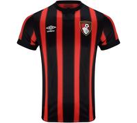 Umbro Kids 23/24 AFC Bournemouth Home Jersey - Black/Red - 13 Years - Black/Red - 100% Mixed