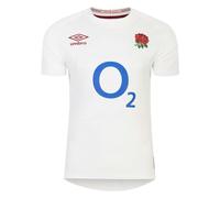 Umbro Kids 23/24 Pro England Rugby Home Jersey - White - White - 9-10 Years