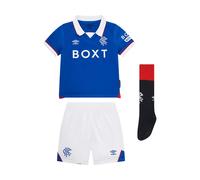 Umbro Kids 25/26 Rangers FC Home Kit - Lapis Blue/Brilliant White - 4-5 Years - Lapis Blue/Brilliant White