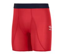 Umbro Kids Core Power Logo Shorts - Vermillion - Vermillion - 11-12 Years - 93% Polyester/7% Elastane