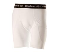 Umbro Kids Core Power Logo Shorts - White - White - 11-12 Years - 93% Polyester/7% Elastane