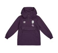 Umbro Kids England Rugby Cagoule 2024 Juniors Long Sleeve Hoodie Nightshade 9-10 Years