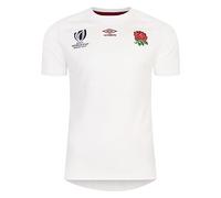 Umbro Kids England Rugby Home Shirt RWC2023 White 11-12 Years