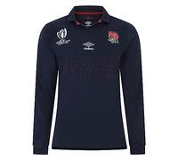 Umbro Kids England RWC2023 Long Sleeve Shirt Navy 9-10 Years