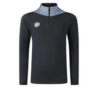 Umbro Kids Premier Midlayer - Black/Carbon/Flint Stone - Black/Carbon/Flint Stone - 9-10 Years