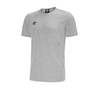 Umbro Kids Pro Taped T-Shirt - Grey Marl - 13 Years - Grey Marl - 100% Mixed