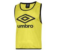 Umbro Kids Training Bib - Yellow/Black - Yellow/Black - L-XL