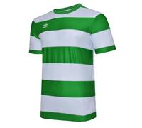 Umbro Kids Triumph Jersey - Emerald Green/White - Emerald Green/White - 13 Years