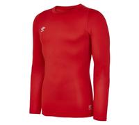 Umbro Kids Unisex Childrens/Kids Core Crew Neck Base Layer Top (Vermillion) - Red - Size 9-10Y