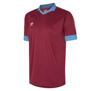 Umbro Kids Unisex Childrens/Kids Tempest Short-Sleeved Jersey (New Claret/Sky Blue) - Bordo - Size 11-12Y
