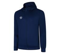 Umbro Kids Unisex Childrens/Kids Total Training Knitted Hoodie (Navy/White) - Size 13Y