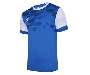 Umbro Kids Vier Jersey - Royal Blue/White - 7-8 Years - Royal Blue/White - 100% Polyester