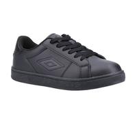 Umbro Medway School Shoes Kids Boys Black Lace Up Junior Trainers