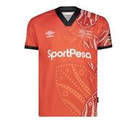 Umbro Men's 25/26 Kenya 7's Rugby Jersey, Red/Black/White - Home, S
