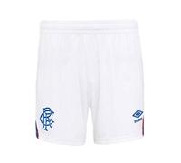 Umbro Mens 25/26 Rangers FC Away Shorts - Brilliant White - M - Brilliant White - 100% Polyester