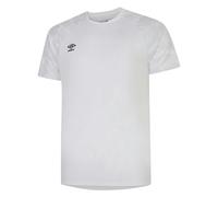 Umbro Mens Atlas Jersey - White/Nimbus Cloud - L - White/Nimbus Cloud - 100% Polyester