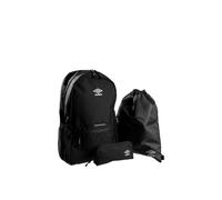 Umbro School Backpack Gym Bag Pencil Case Axis Back To School Set black