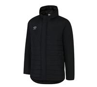Umbro Mens Bench Padded Jacket (XL) (Black)