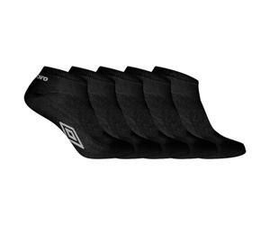 Umbro Men's Chaussettes Basses Umb/1/Qtx5 Socks, Black, 39-42 Taille Courte