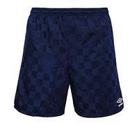 Umbro Men's Checkered Shorts Navy/White