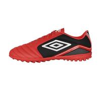 Umbro Men's Classico 12 Tf Soccer Turf Shoe, Red/White/Black, 10 UK