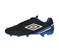 Umbro Men's Classico 13 Fg Soccer Cleat, Black/White/Royal, 9 UK