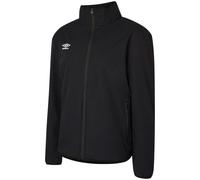Umbro Mens Club Essential Bonded Jacket - Black/White - M - Black/White - 100% Polyester