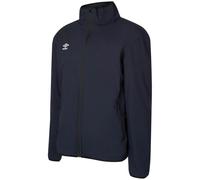 Umbro Mens Club Essential Bonded Jacket - Dark Navy/White - 4XL - Dark Navy/White - 100% Polyester