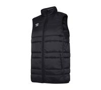 Umbro Mens Club Essential Gilet (Black/White) Nylon - Size 2XL