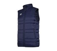 Umbro Men's Club Essential Gilet in Dark Navy | Size: 2XL Umbro Dark Navy 2XL