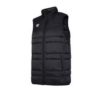 Umbro Mens Club Essential Gilet (XL) (Black/White)