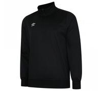 Umbro Men's Club Essential Half Zip Sweatshirt in Black | Size: 2XL Umbro Black 2XL