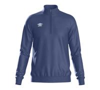 Umbro Men's Club Essential Half Zip Sweatshirt in Dark Navy | Size: Small Umbro Dark Navy S