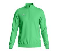 Umbro Men's Club Essential Half Zip Sweatshirt in Emerald | Size: XL Umbro Emerald XL