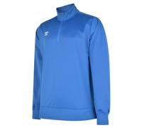 Umbro Mens Club Essential Half Zip Sweatshirt (Royal Blue) - Size 2XL