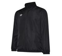 Umbro Mens Club Essential Light Rain Jacket Size: Small, Colour: Black