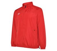 Umbro Mens Club Essential Light Waterproof Jacket (Vermillion) - Multicolour - Size Large