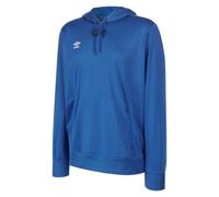 Umbro Men's Club Essential Polyester Hoodie in Blue | Size: Small Umbro Blue S