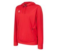 Umbro Men's Club Essential Polyester Hoodie in Scarlet | Size: Medium Umbro Scarlet M