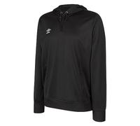 Umbro Mens Club Essential Polyester Hoodie (S) (Black)