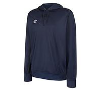Umbro Mens Club Essential Polyester Hoodie (S) (Dark Navy)