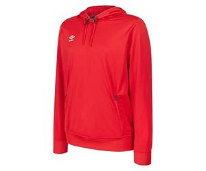 Umbro Mens Club Essential Polyester Hoodie (XXL) (Vermillion)