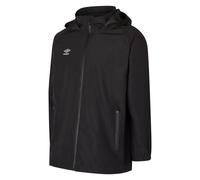 Umbro Mens Club Essential Waterproof Jacket - Black - S - Black