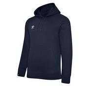Umbro Mens Club Leisure Hoodie (4XL) (Navy/White)