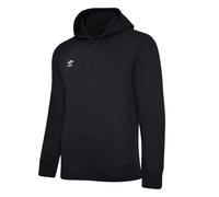 Umbro Mens Club Leisure Hoodie - Black/White - Black/White - M