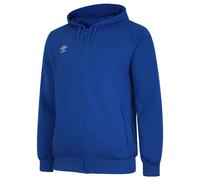 (4XL, Royal Blue/White) Umbro Mens Club Leisure Hoodie